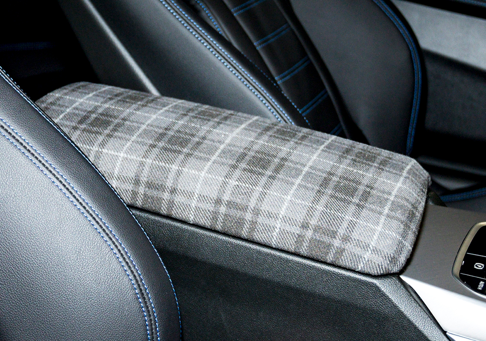 Original E30 325is Überkaro Armrest Upholstery