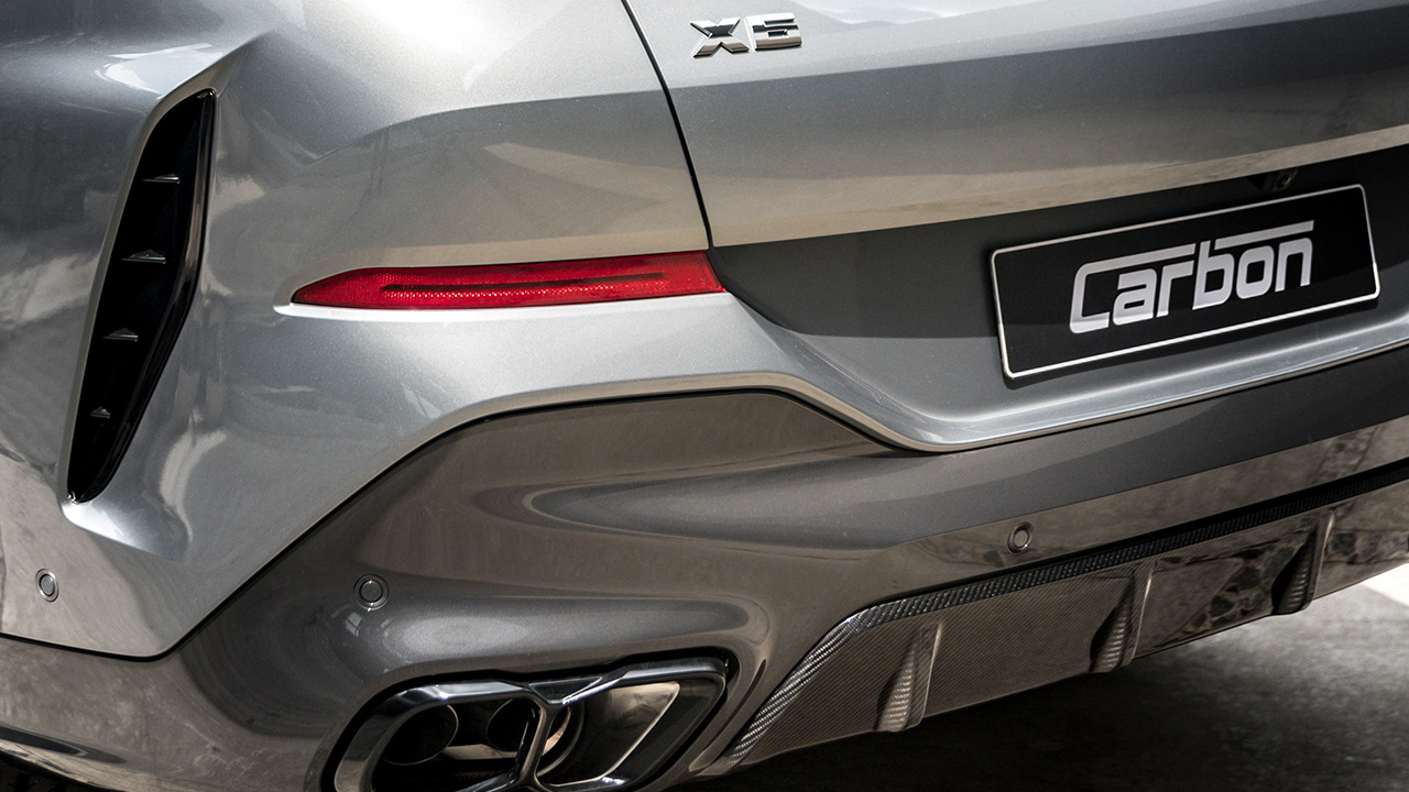 Black High Gloss M Performance Rear Fins