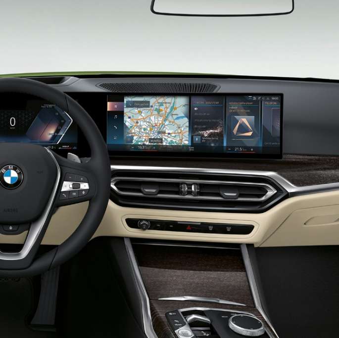 BMW 4 Series Convertible G23 2020 base model interior cockpit