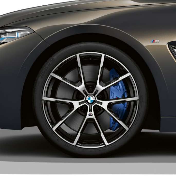 BMW M850i xDrive, Dravit Grey metallic, 20" light-alloy wheels Y-spoke 728 M. BMW M850i xDrive, Dravit Grey metallic, 20" light-alloy wheels Y-spoke 728 M.