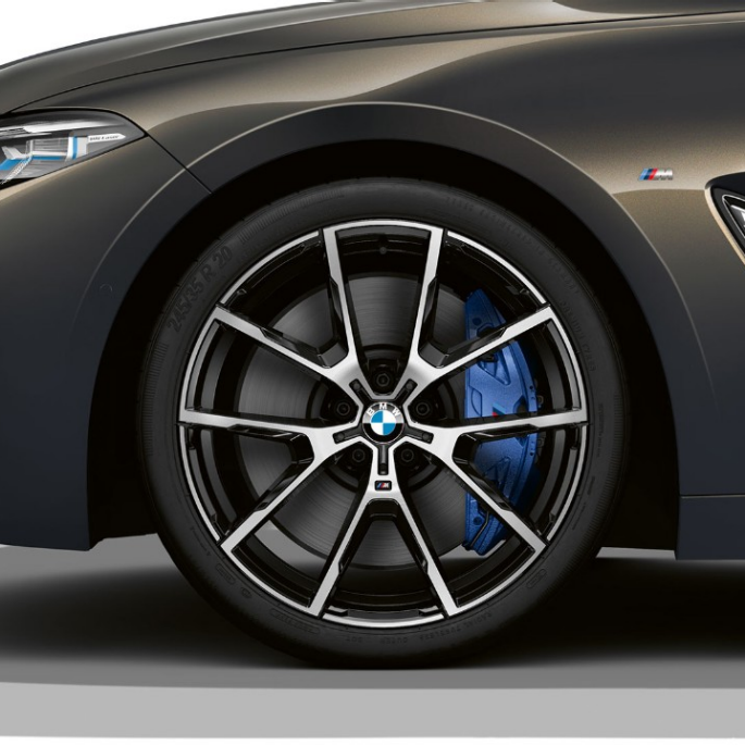 BMW M850i xDrive, Dravit Grey metallic, 20" light-alloy wheels Y-spoke 728 M. BMW M850i xDrive, Dravit Grey metallic, 20" light-alloy wheels Y-spoke 728 M.